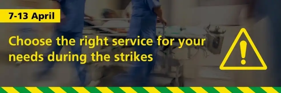 Choose the right service for your needs during the strikes