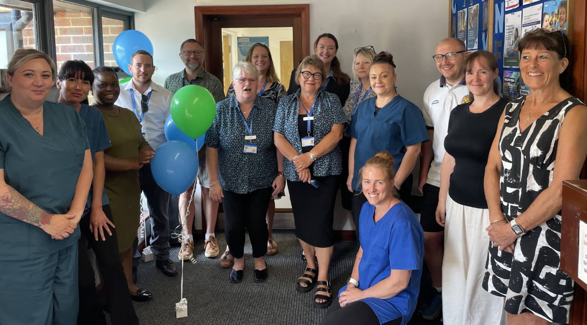 Opening of the new treatment room
